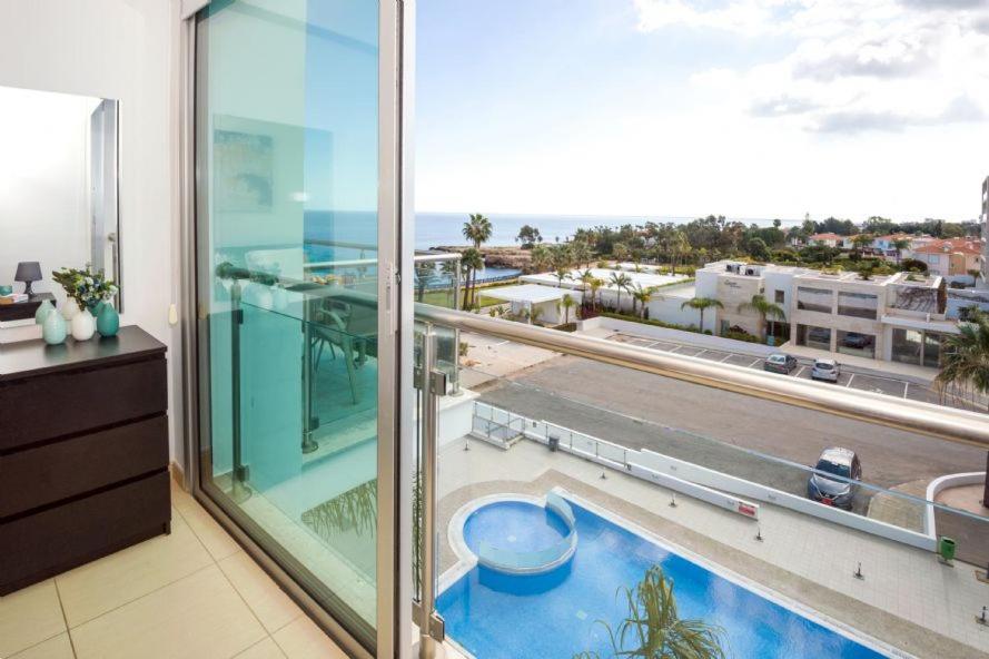 Laila - Coralli Beachfront Apartment Protaras Exteriér fotografie