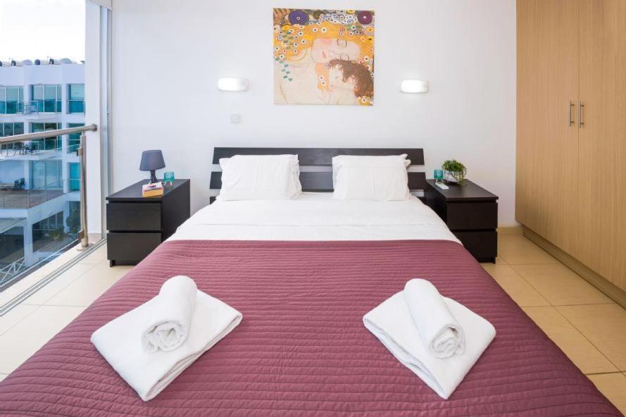 Laila - Coralli Beachfront Apartment Protaras Exteriér fotografie